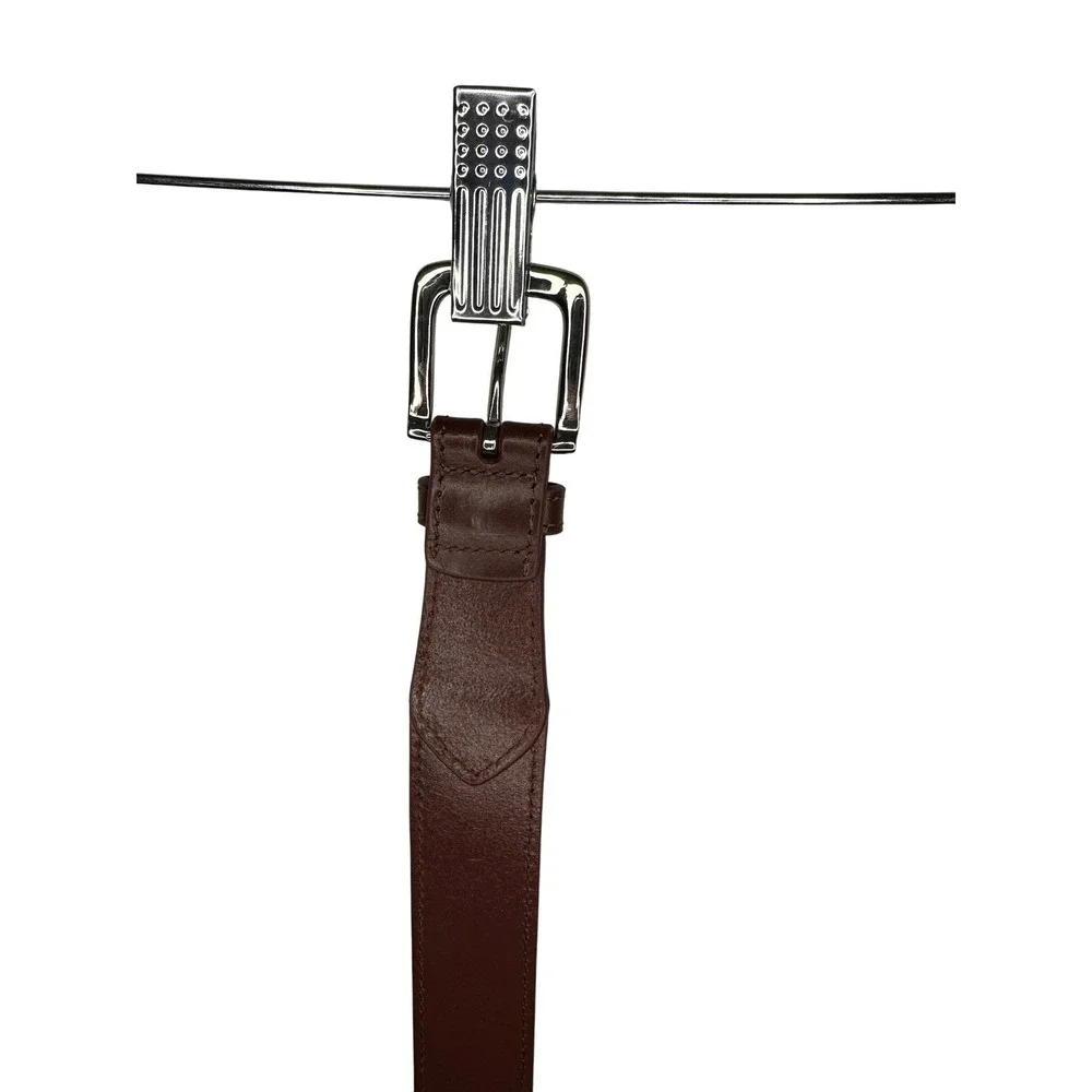 BSG Men's Novelty American Flag‎ & Golf Clubs Tan Belt Accessory - Size 32